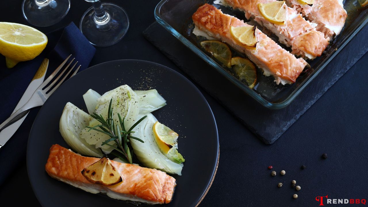 How to make delicious and nutritious bake salmon with foil