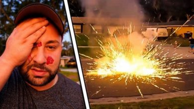 Watch Fireworks Gone Wrong Video Viral