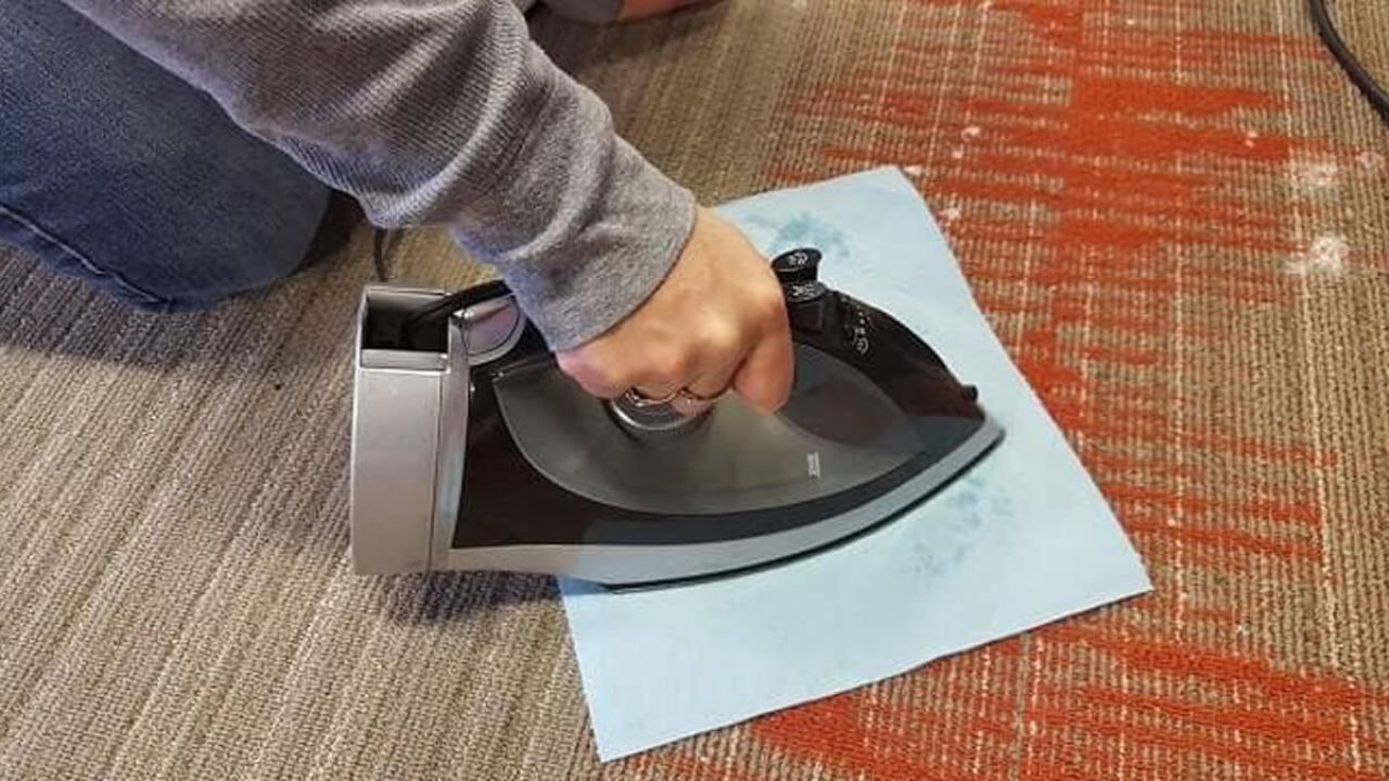 How to Get Wax Out of Carpet with an Iron