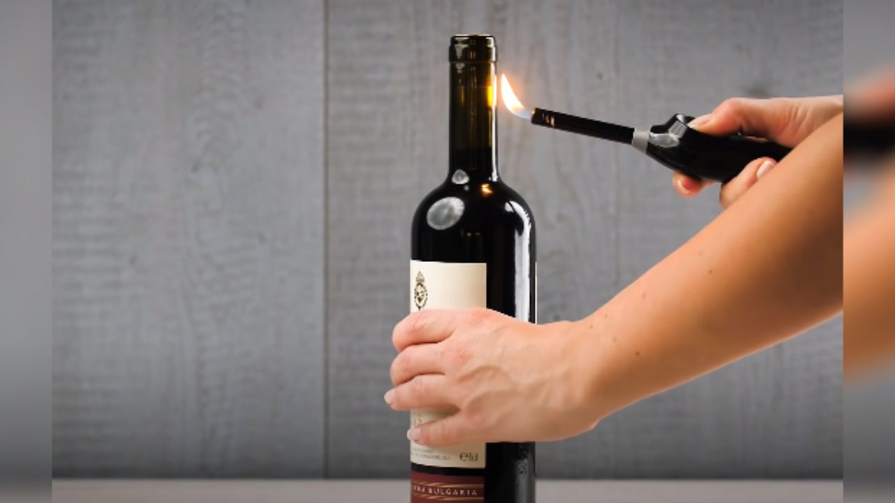 How to open a wine bottle without a corkscrew