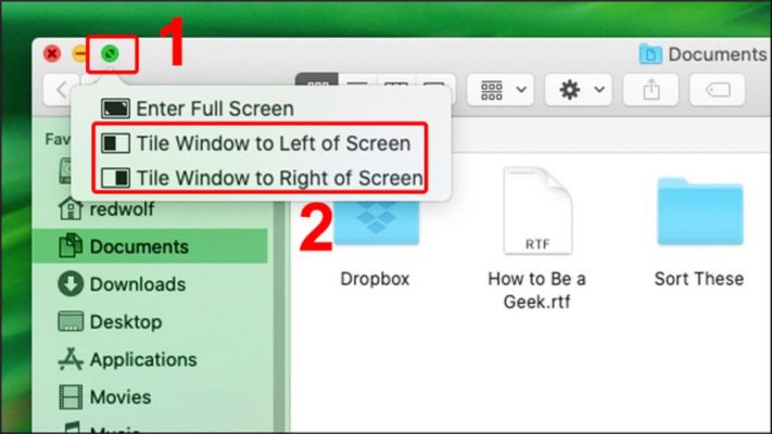 How to split screen on mac for MacOS versions