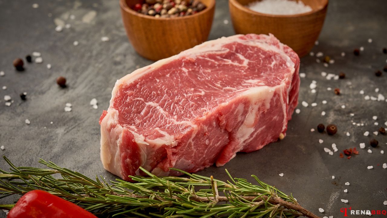 Ingredients for beef steak