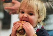 Watch Baby Hamburger Video Viral