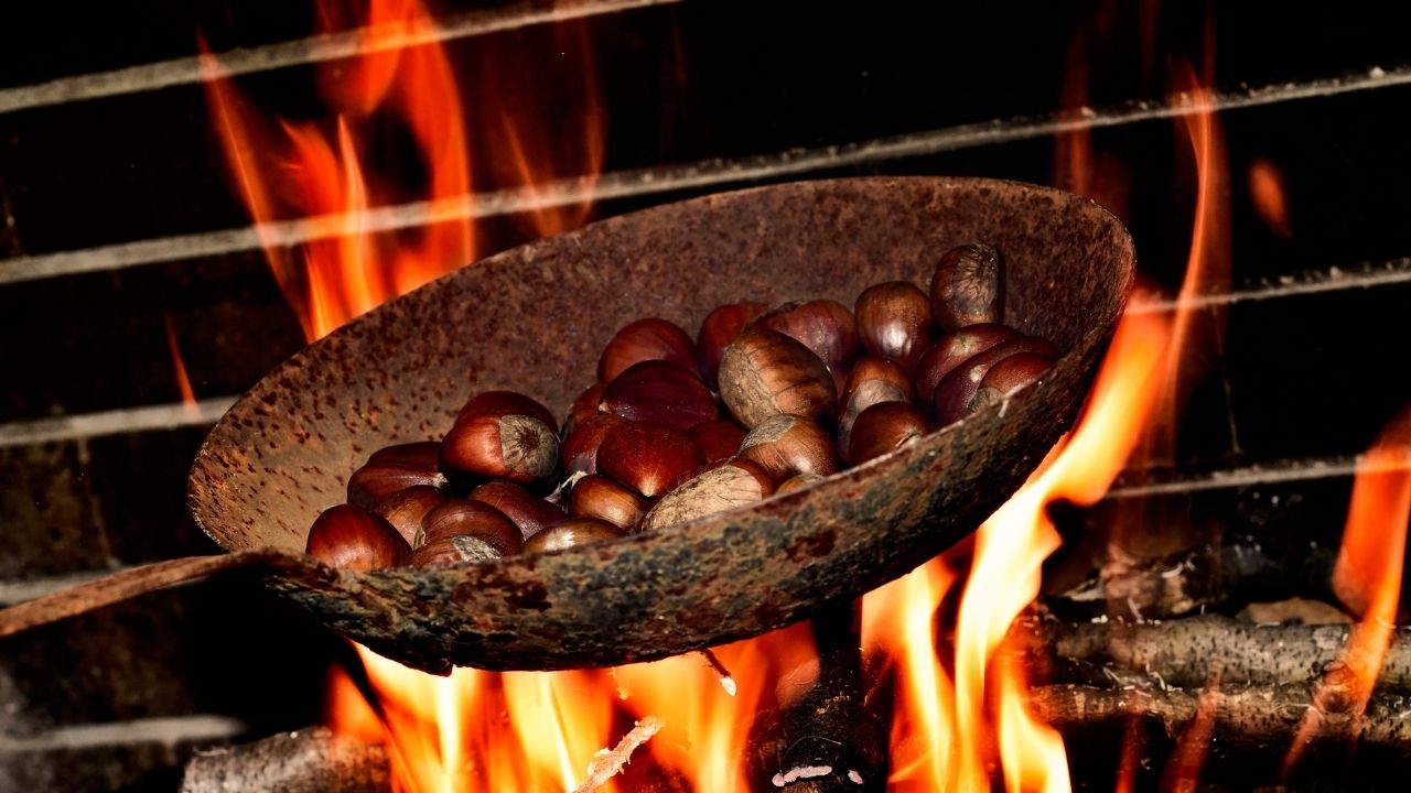 How to roast chestnuts